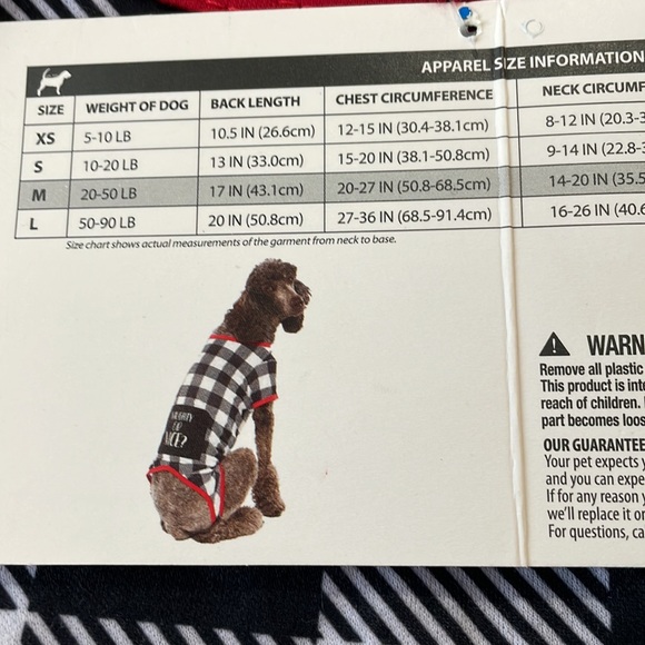 Pet Pajamas Size M Dogs 20-50lbs. - Picture 7 of 9